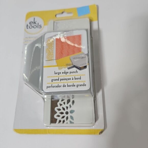 EK Success Tools Edge Punch‎ Large Diamond Flowers NEW - Picture 1 of 4